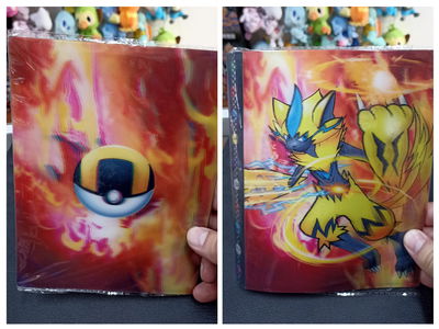 Zeraora Carpeta Álbum cartas Pokemon TCG simple p/240 cartas 