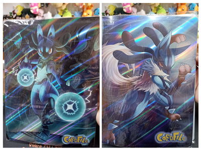 Lucario Carpeta Álbum cartas Pokemon TCG simple p/432 cartas