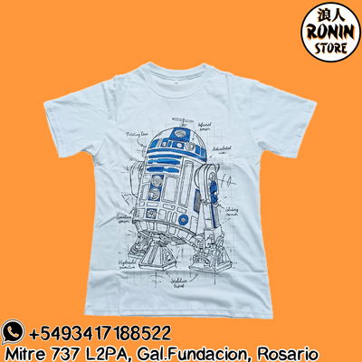 Remera R2D2 Arturito Star wars Starwars Consultar disponibilidad de Talle