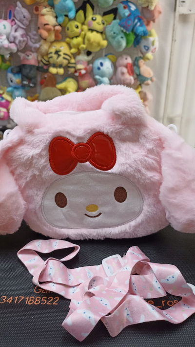 My Melody Cartera Bolso de Peluche Sanrio 05