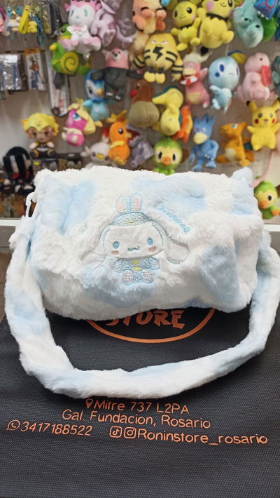 Cinnamoroll Cartera Bolso de Peluche Sanrio 03