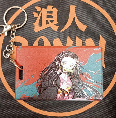 Nezuko Porta Sube Kimetsu no Yaiba - Demon Slayer - Porta Tarjeta