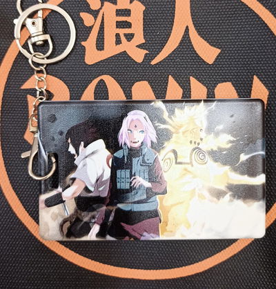 Naruto Sakura y Sasuke Porta Sube Naruto - Porta Tarjeta