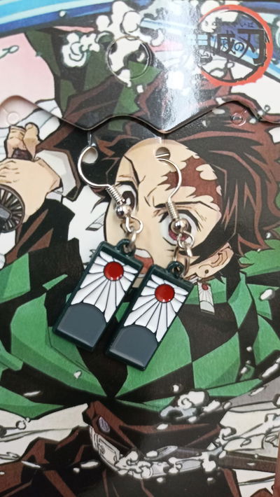 Aros Importados Mino Tanjiro Demon Slayer - Kimetsu no Yaiba