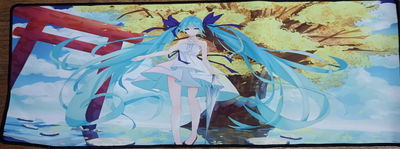 Miku Mouse Pad Gamer 30x80x03cm Vocaloid