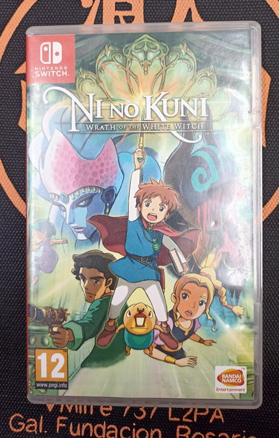 Ni no Kuni Wrath of the White Witch juego usado Nintendo Switch