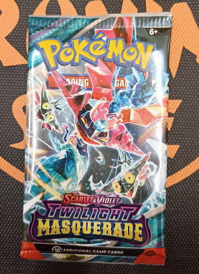 Twiligtht Masquerade - Scarlet & Violet - Sobre Original Cartas Pokemon TCG en Ingles 01