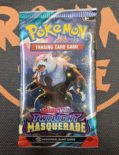 Twiligtht Masquerade - Scarlet & Violet - Sobre Original Cartas Pokemon TCG en Ingles 02