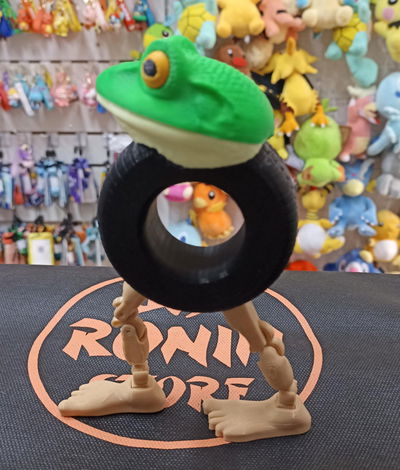 Boneka Ambalabu Figura Articulada 3d BrainRot 17cm