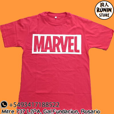 Remera Marvel Roja Consultar disponibilidad de Talle