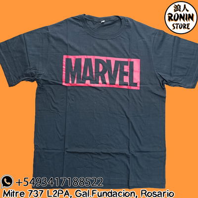 Remera Marvel Negra Consultar disponibilidad de Talle 