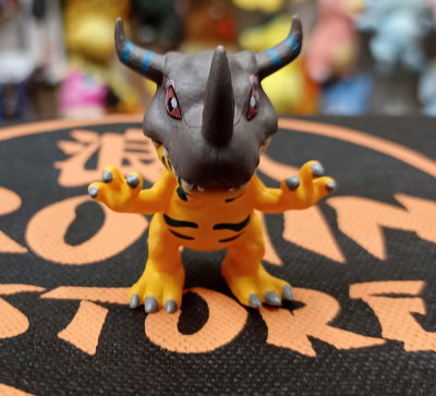 Greymon Gashapon Figura 3-5cm Digimon