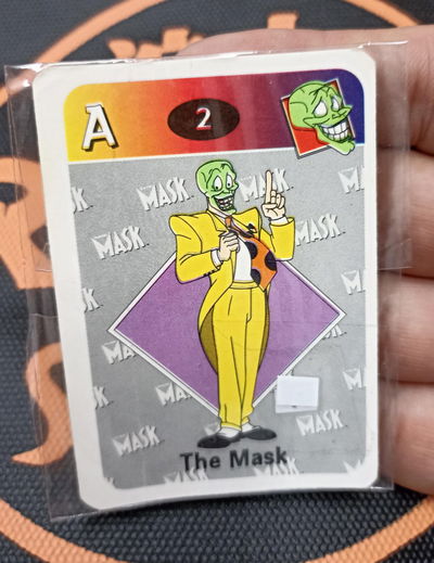 Carta A2 The Mask - The Mask - Cromy 1996 la Mascara - Retro