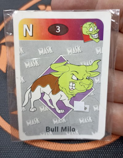 Carta N3 Bull Milo - The Mask - Cromy 1996 la Mascara - Retro