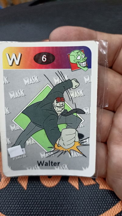 Carta W6 Walter - The Mask - Cromy 1996 la Mascara - Retro