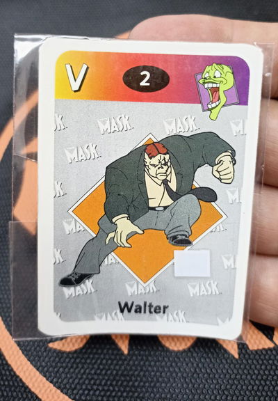 Carta V2 Walter - The Mask - Cromy 1996 la Mascara - Retro