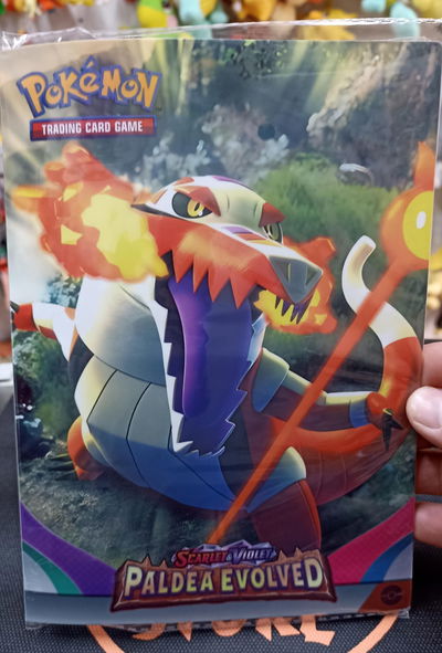 Skeledirge Carpeta Álbum cartas Pokemon TCG simple p/144 cartas 