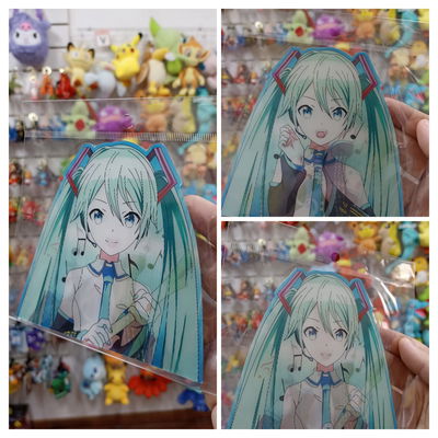 Miku 02 Vocaloid Sticker 3D 