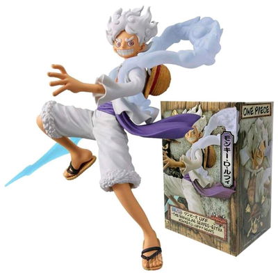 Luffy Gear 5 - 5ta Marcha 15cm Figura One Piece Con caja
