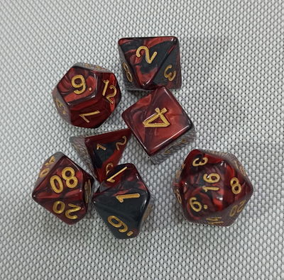 Set 7 Dados 12 - Dado - Roll - Juego de mesa 