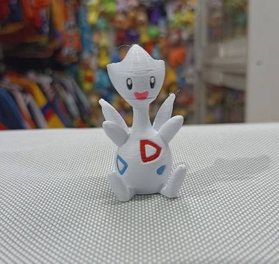 Togetic Pokemon impresión 3D - 3cm aprox