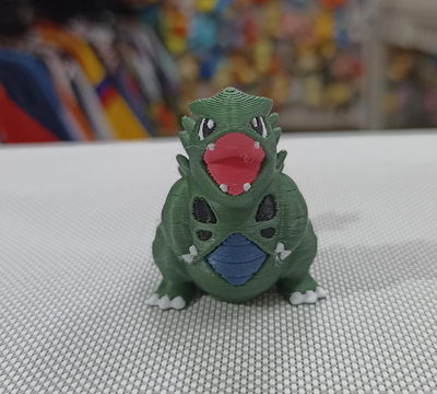 Tyranitar Pokemon impresión 3D - 3cm aprox