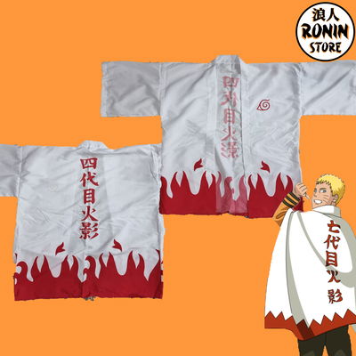 Naruto Hokage Haori / Kimono talle único