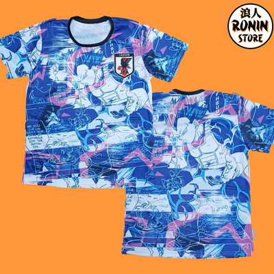 Vegeta - Dragon Ball - Remera camiseta Selección Japonesa - Japón - Varios talles