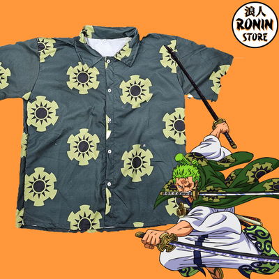 Camisa Zoro Wano One Piece
