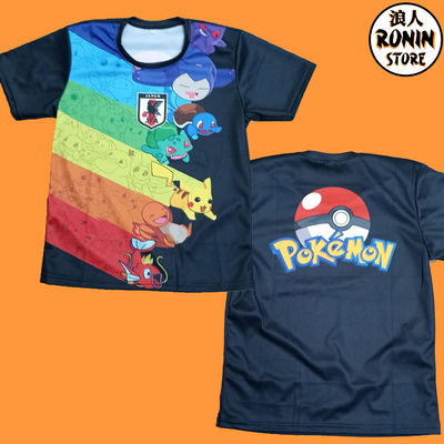 Pokemon Remera camiseta Selección Japonesa - Japón - Varios talles