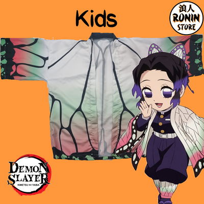 Shinobu Haori / Kimono niños kid Kimetsu no Yaiba - Demon Slayer