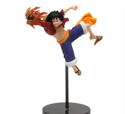 Luffy Poñetazo Battle Figura One Piece con caja 