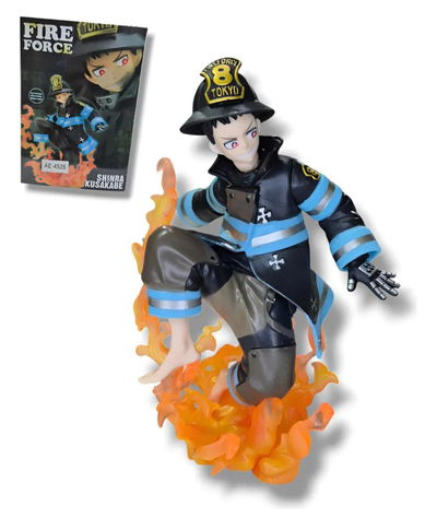 Shinra 16cm Figura Fire Force con caja