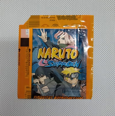 Sobre cerrado Figuritas Naruto Shippuden  - el precio es x un sobre - Paquete  - Retro