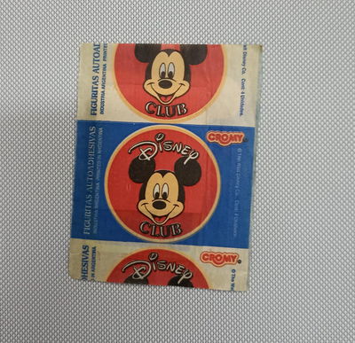 Sobre cerrado Figuritas Disney Club - el precio es x un sobre - Paquete  - Retro