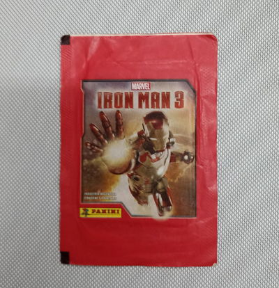 Sobre cerrado Figuritas IronMan 3 - el precio es x un sobre - Paquete  - Retro