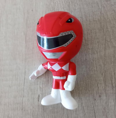Red - Power Ranger Burger King 2018 Juguetes Promocionales Coleccionables Retro 0347