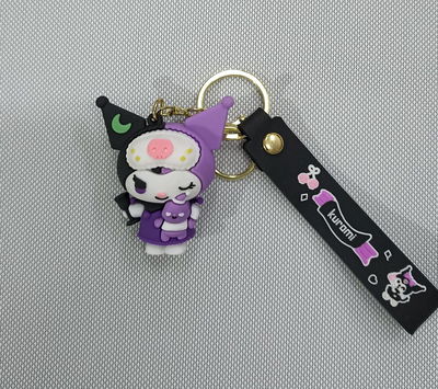 Kuromi 20 Llavero de Goma Personaje de Sanrio