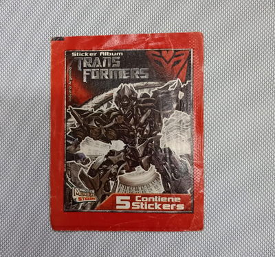 Sobre cerrado Figuritas Transformers - el precio es x un sobre - Paquete  - Retro