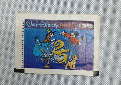 Sobre cerrado Figuritas Walt Disney World - el precio es x un sobre - Paquete  - Retro