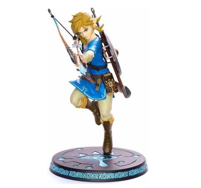 Link con arco 16cm Figura video juego Zelda con caja