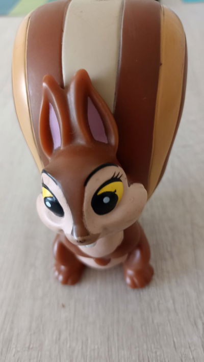 Ardilla Original Disney - 12cm- Juguete Retro JFRetro R211