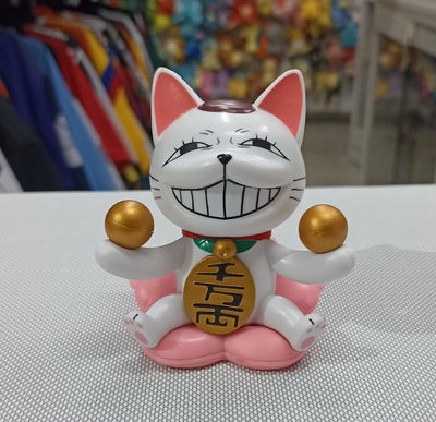 08 Turbo Abuela - Gato Blanco - Grande 10cm Gashapon Figura Dan da Dan