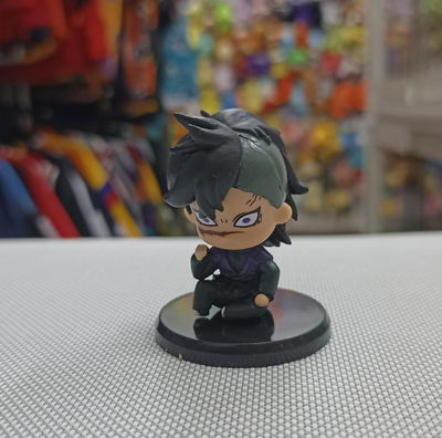 Genya Shinazugawa chibi sentado Gashapon Figura Kimetsu no Yaiba - Demon Slayer