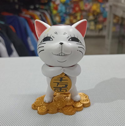 06 Turbo Abuela - Gato Blanco - Grande 10cm Gashapon Figura Dan da Dan