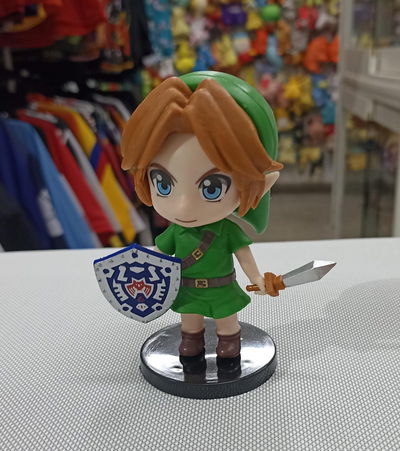 Link 04 - 10cm - Gashapon figura de Zelda