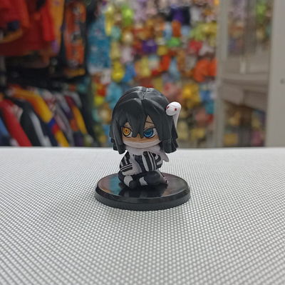 Obanai chibi sentado 02 Gashapon Figura Kimetsu no Yaiba - Demon Slayer