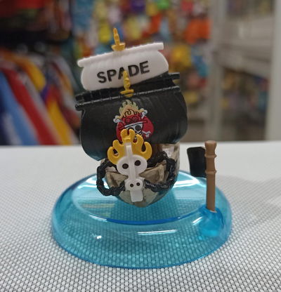 Barco 07 gashapones 6cm Figura One Piece sin caja