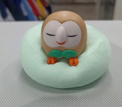 Rowlet Relax Puff 8m aprox Figura Gashapon Pokemon - Sillon Puff