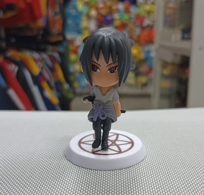 Sasuke Gashapon Chibi 5cm Figura Naruto